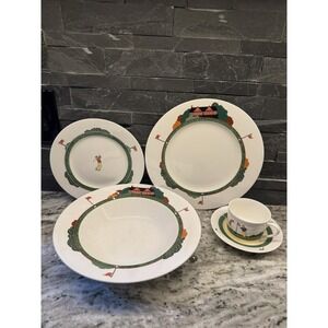 Christopher Stuart Fairway HK204 Optima Golf Coffee Cup Saucer Dinner Plate Bowl